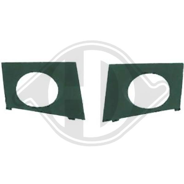 Renault Megane II 06-08 - Kratka wentylacyjna zderzak