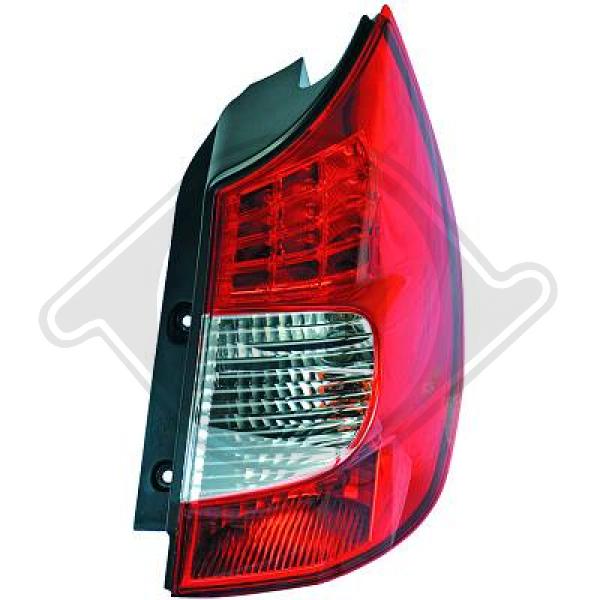 Renault Scenic 06-09 - Lampa tylna zespolona