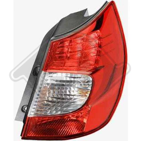Renault Scenic 06-09 - Lampa tylna zespolona