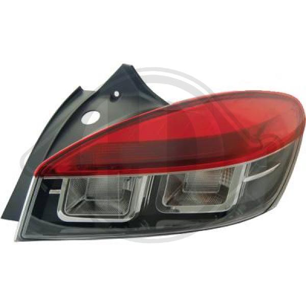 Renault Megane Coupe 08-16 - Lampa tylna zespolona