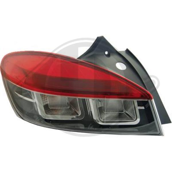 Renault Megane Coupe 08-16 - Lampa tylna zespolona