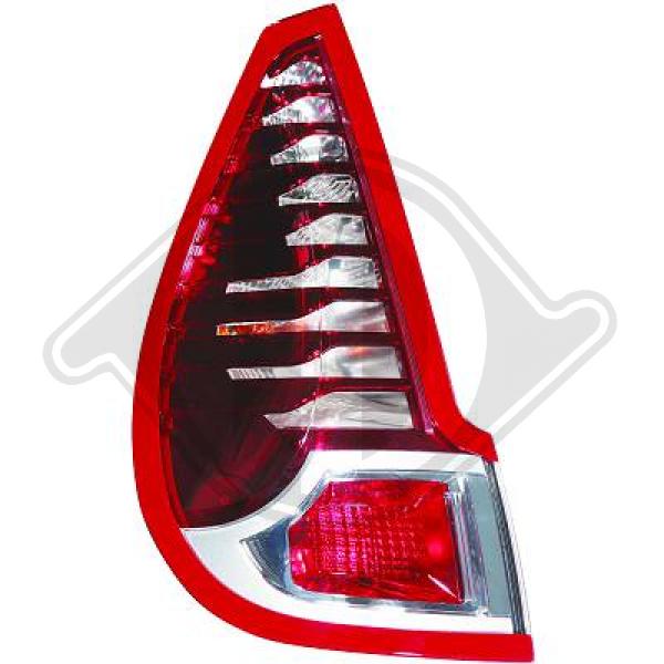 Renault Scenic / Grand Scenic 09->> - Lampa tylna zespolona