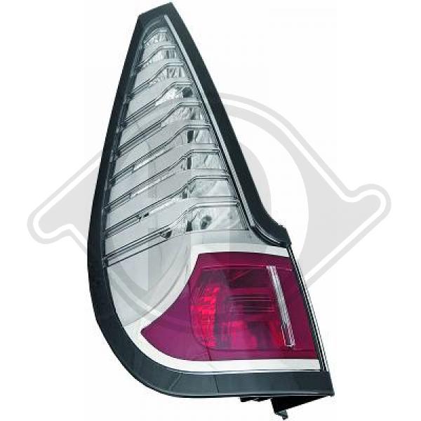 Renault Scenic 12-16 - Lampa tylna zespolona