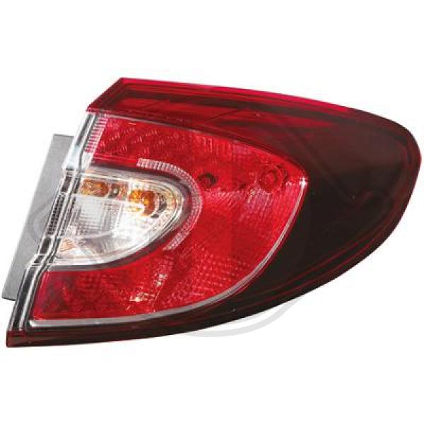 Renault Megane Lim./Grandtour 14-16 - Lampa tylna zespolona