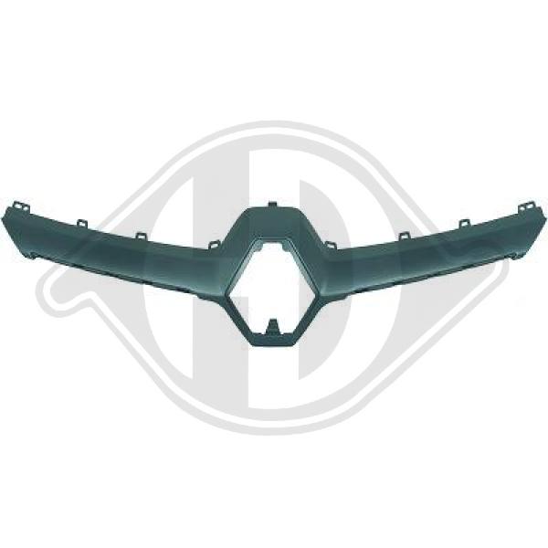 Renault Megane Lim./Grandtour 14-16 - Listwa ozdobna / ochronna kratka chłodnicy