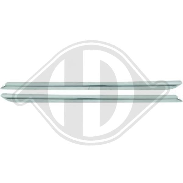 Renault Megane Lim./Grandtour 14-16 - Listwa ozdobna / ochronna kratka chłodnicy