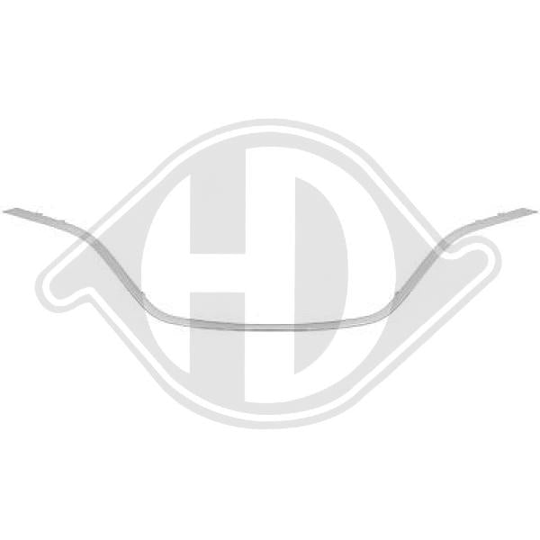 Renault Megane IV 16->> - Pokrywa kratka chłodnicy