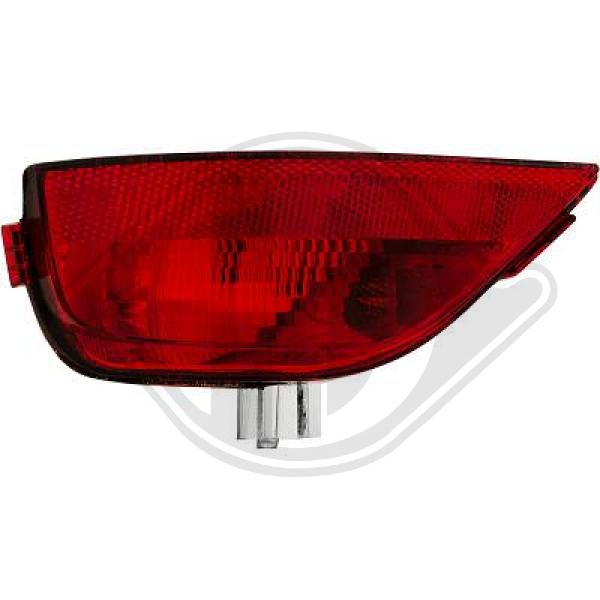 Renault Megane IV 16->> - Lampy przeciwmgłowe tylne