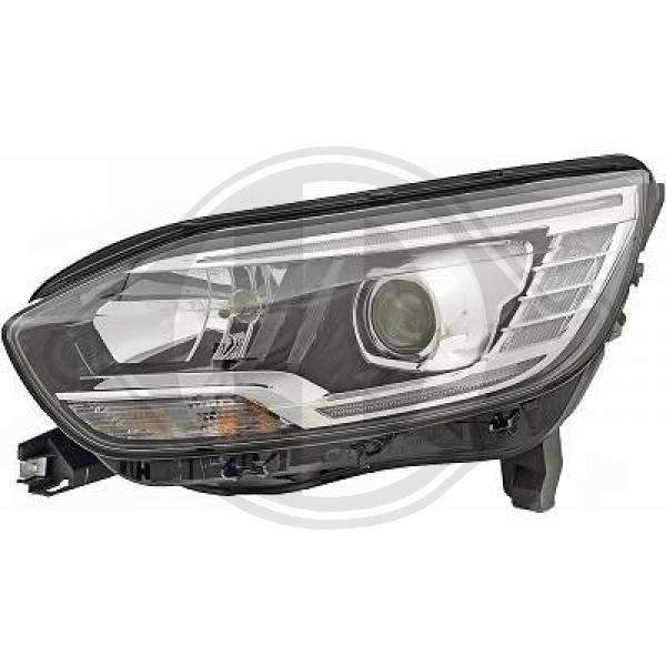 Renault Scenic 16->> - Reflektor