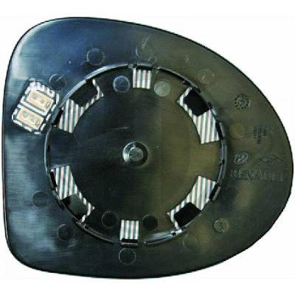 Renault Twingo GT+Dynamique 07-11 - Szkło lusterka lusterko zewnętrzne