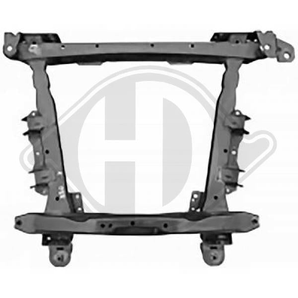 Renault Twingo 12-14 - Rama pomocnicza / wspornik agregatu