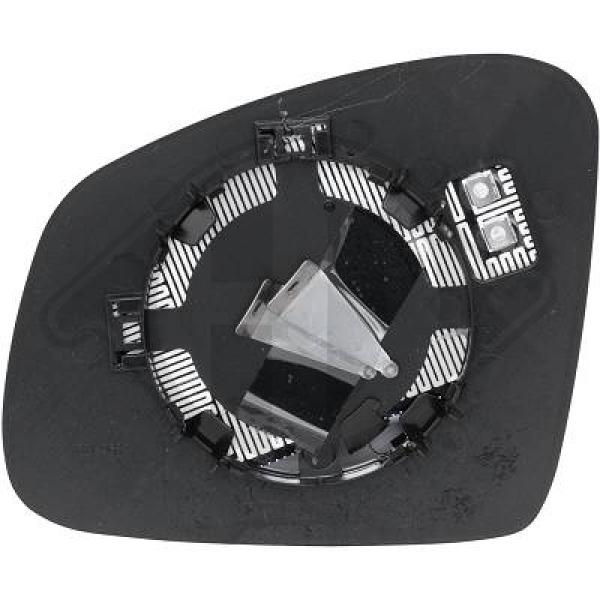 Renault Twingo III 19->> - Szkło lusterka lusterko zewnętrzne