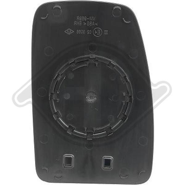 Opel Movano 03-10 - Szkło lusterka lusterko zewnętrzne