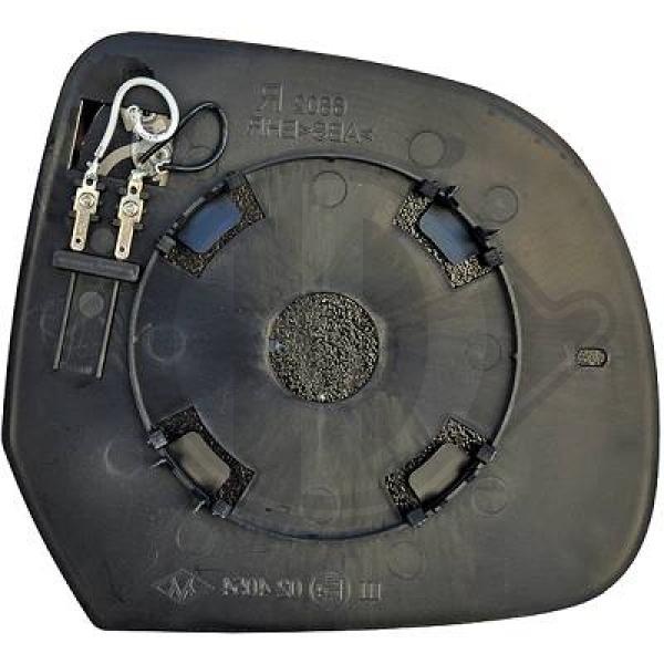 Dacia Lodgy 12-17 - Szkło lusterka lusterko zewnętrzne