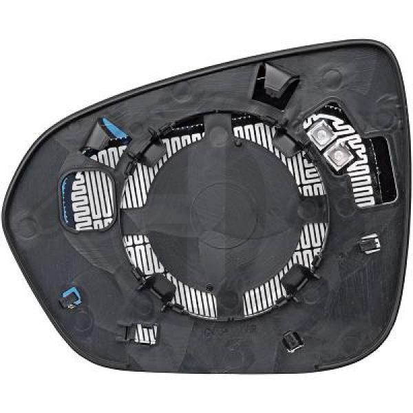 Dacia Duster 18->> - Szkło lusterka lusterko zewnętrzne