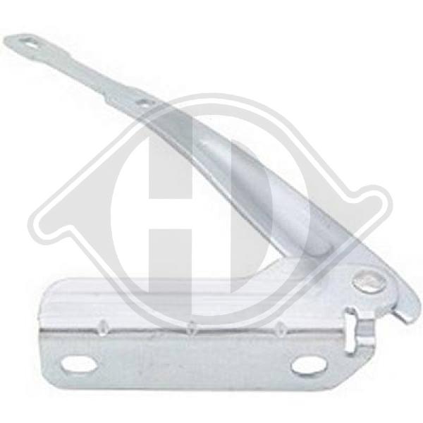 Dacia Dokker 18->> - Zawias pokrywa komory silnika