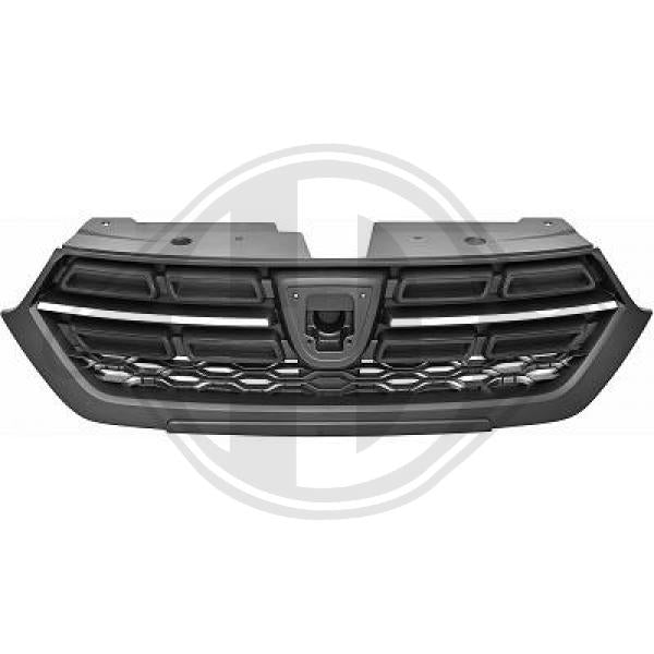 Dacia Dokker 18->> - Kratka chłodnicy (grill)