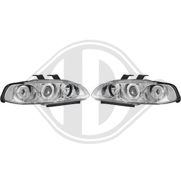 Honda Civic Hatchback 91-95 Coupe 94-96 - Zestaw reflektora głównego