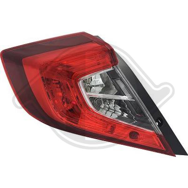 Honda Civic 17->> - Lampa tylna zespolona