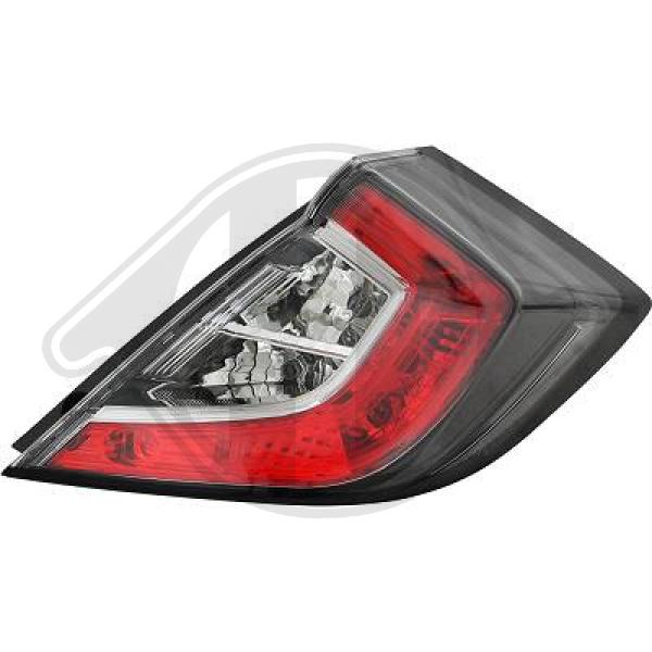 Honda Civic 17->> - Lampa tylna zespolona