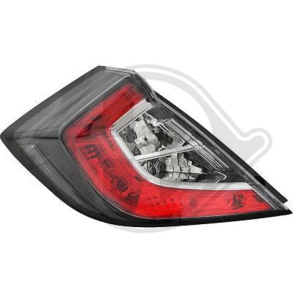 Honda Civic 17->> - Lampa tylna zespolona