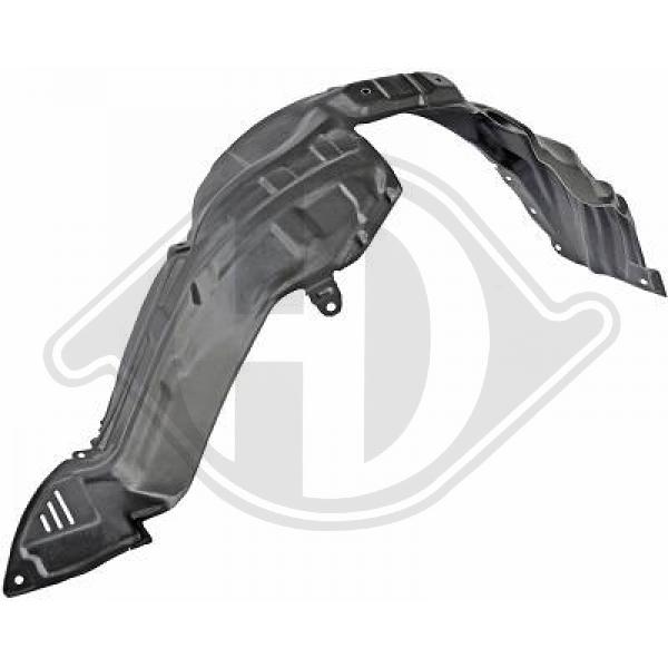 Mazda 2 07-15 - Poszycie Wnęka na koła