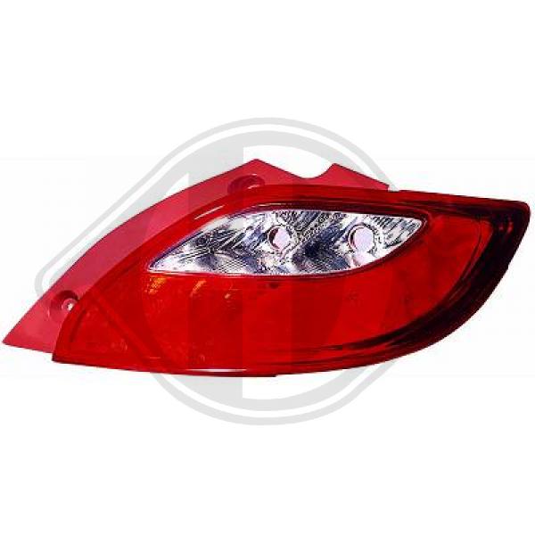 Mazda 2 07-15 - Lampa tylna zespolona