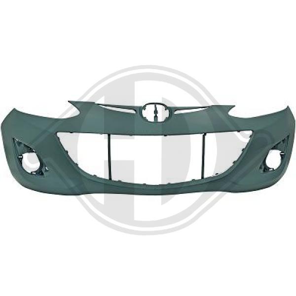 Mazda 2 07-15 - Zderzak