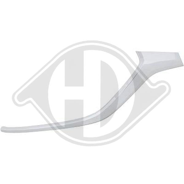 Mazda 2 15->> - Listwa ozdobna / ochronna zderzak