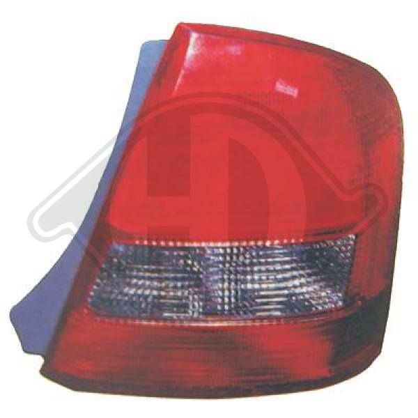Mazda 323 S/F 4/5 Trg. 00-03 - Lampa tylna zespolona
