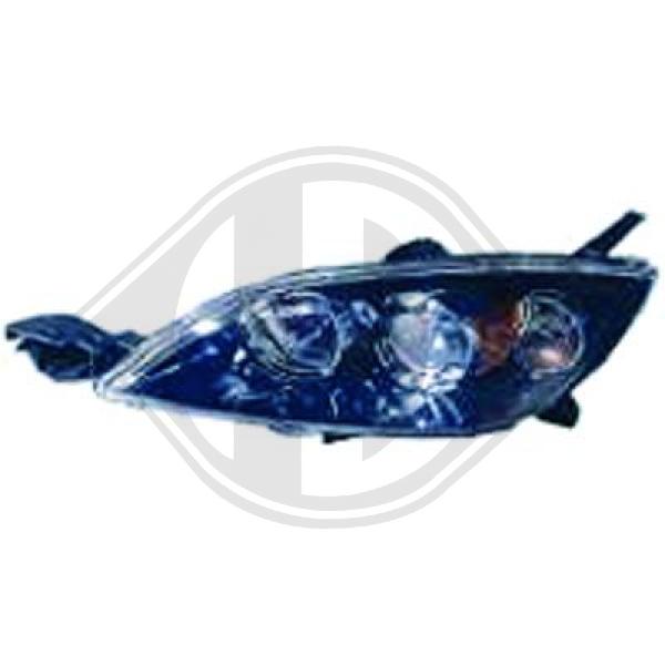 Mazda 3 Hachtback 06-09 - Reflektor