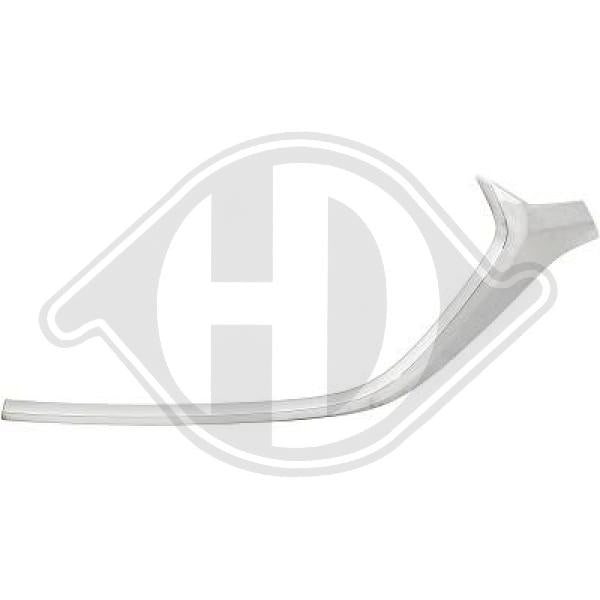 Mazda CX-3 15->> - Listwa ozdobna / ochronna zderzak