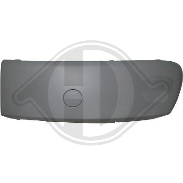 Mitsubishi Colt 3/5 trg. 04-08 - Listwa ozdobna / ochronna zderzak