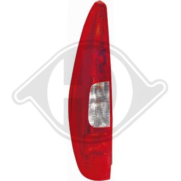 Mitsubishi Colt 3/5 trg. 04-08 - Lampa tylna zespolona