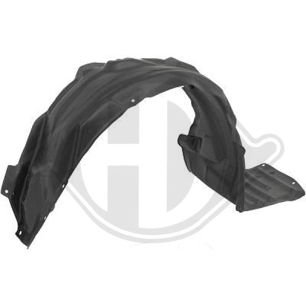 Mitsubishi Lancer (Limousine) 08->> - Poszycie Wnęka na koła