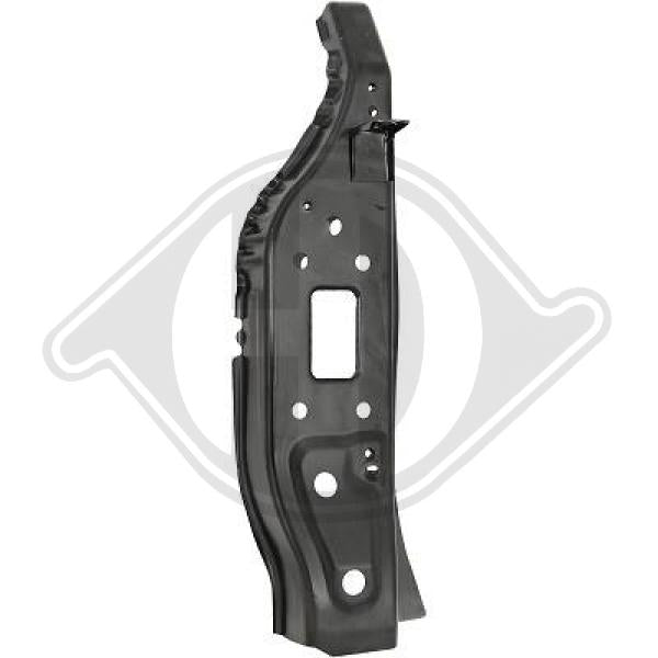 Mitsubishi Space Star 17-19 - Przednie poszycie