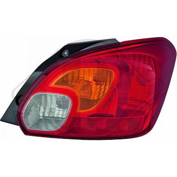 Mitsubishi Spacestar 12-16 - Lampa tylna zespolona