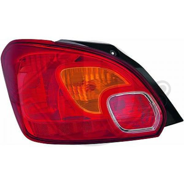 Mitsubishi Spacestar 12-16 - Lampa tylna zespolona