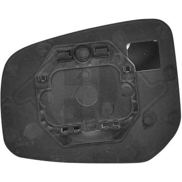 Mitsubishi Space Star 17-19 - Szkło lusterka lusterko zewnętrzne