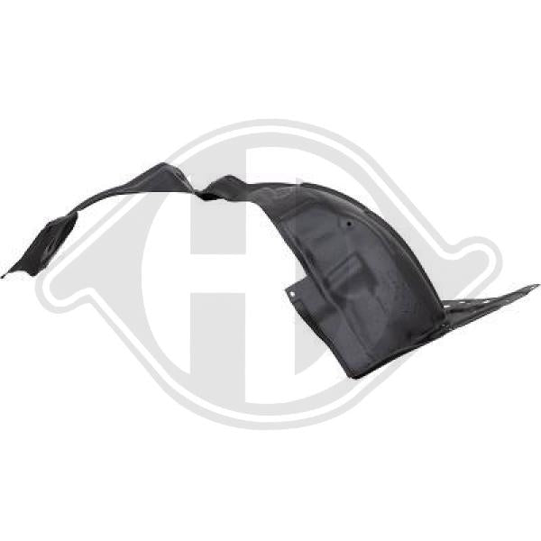 Mitsubishi Space Star 20->> - Poszycie Wnęka na koła