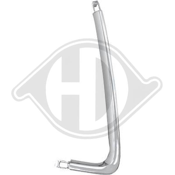 Mitsubishi ASX 10->> - Listwa ozdobna / ochronna zderzak