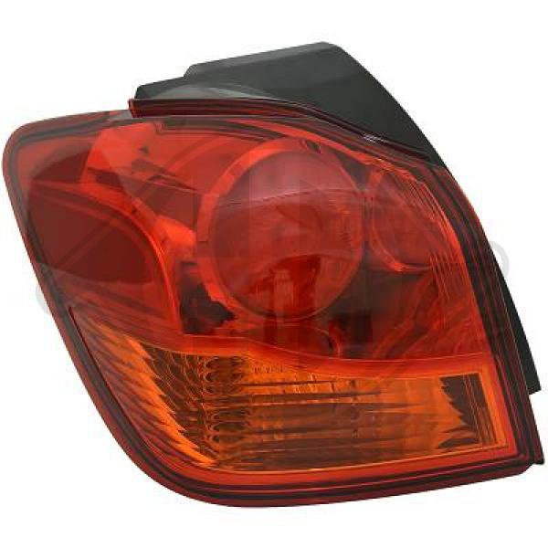 Mitsubishi ASX 10->> - Lampa tylna zespolona