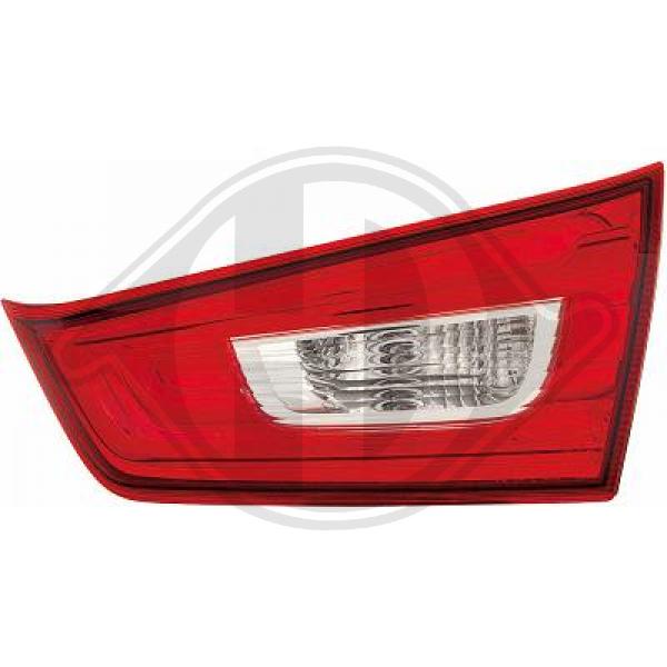 Mitsubishi ASX 10->> - Lampa tylna zespolona