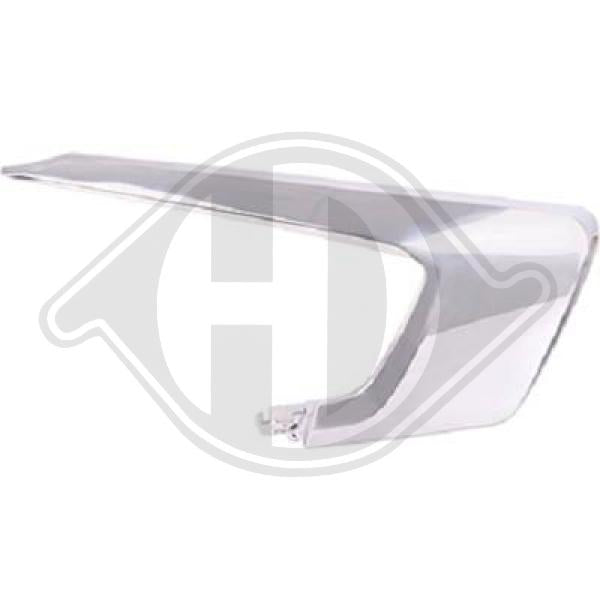 Mitsubishi ASX 17-20 - Listwa ozdobna / ochronna zderzak