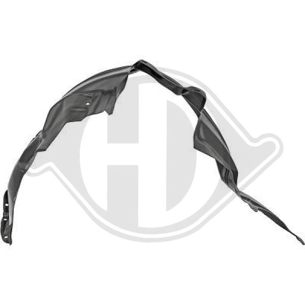 Mitsubishi Outlander 03-06 - Poszycie Wnęka na koła