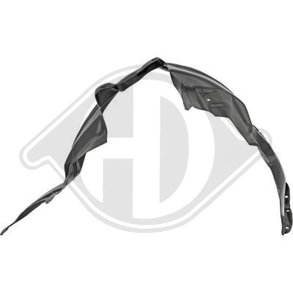 Mitsubishi Outlander 03-06 - Poszycie Wnęka na koła