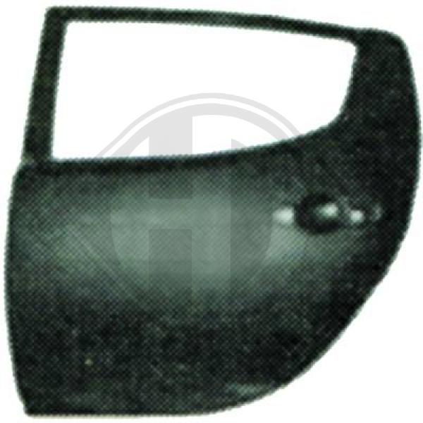 Mitsubishi L200 06-10 - Drzwi nadwozie