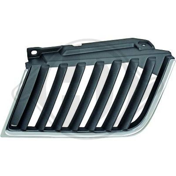 Mitsubishi L200 06-10 - Kratka chłodnicy (grill)