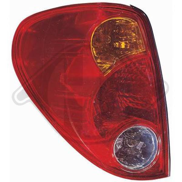 Mitsubishi L200 06-10 - Lampa tylna zespolona