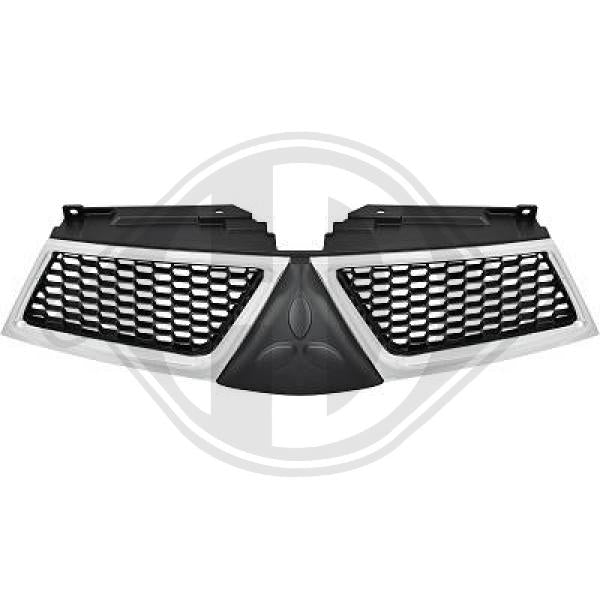 Mitsubishi L200 10-12 - Kratka chłodnicy (grill)